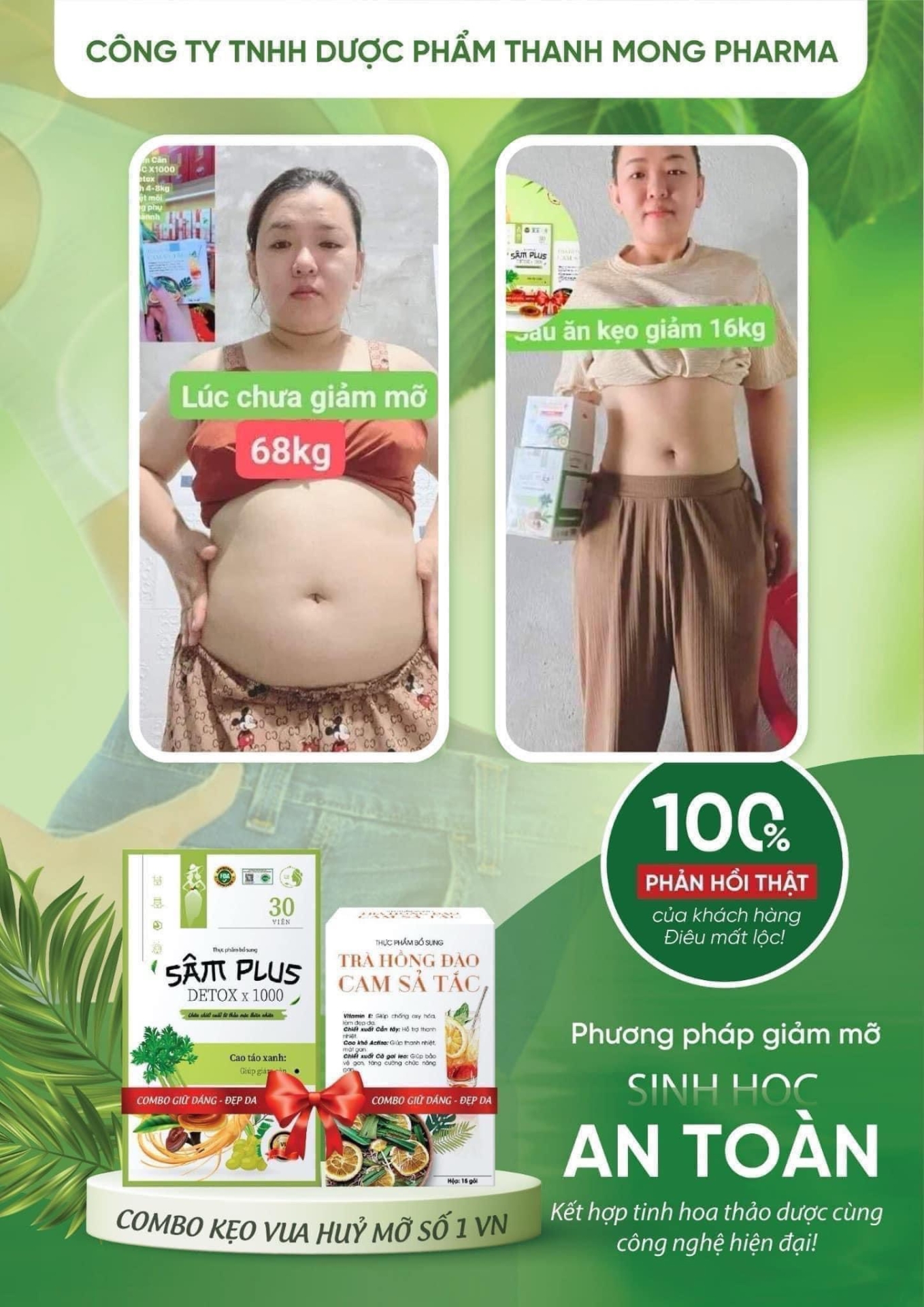 Kẹo Sâm Plus Detox X1000