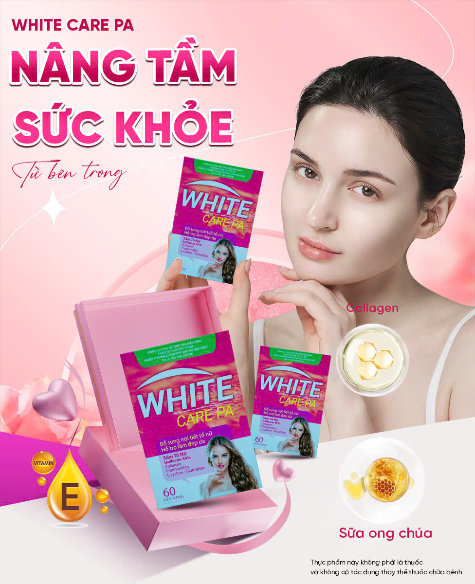 NỘI TIẾT TỐ NỮ WHITE CARE PA 2 HỘP