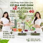 2 Combo Trà Mộc Sen 4G và X2 Platinum