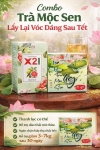 2 Combo Trà Mộc Sen 4G và X2 Platinum